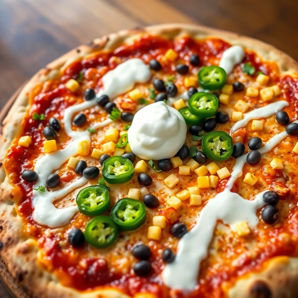 Spicy Jalapeño Fiesta Pizza