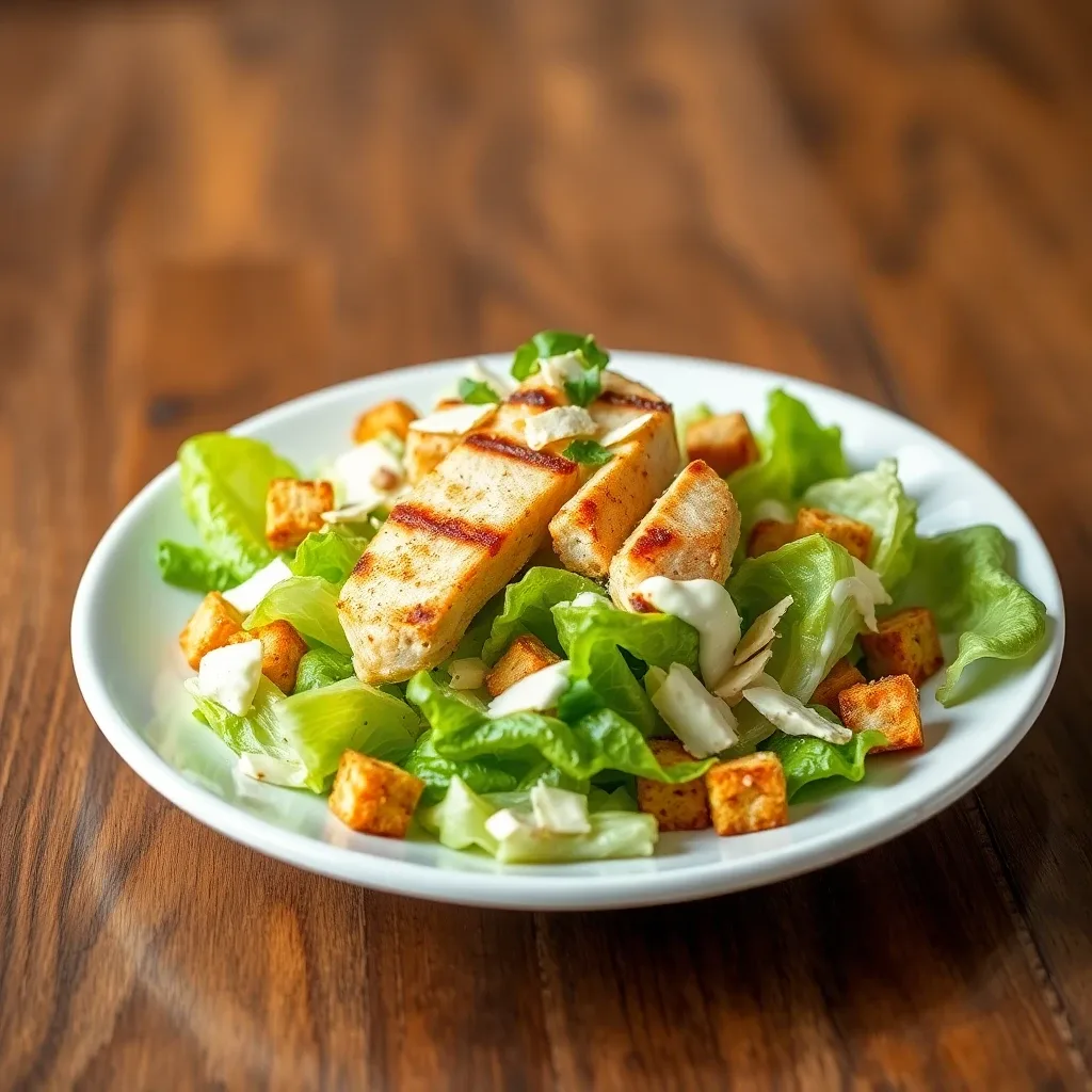 Caesar Salad with Grilled Chicken