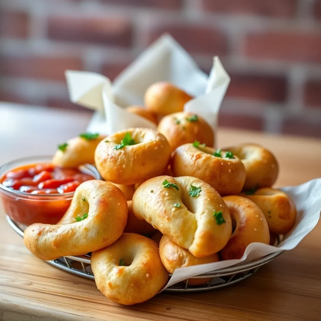 Garlic Knots Basket