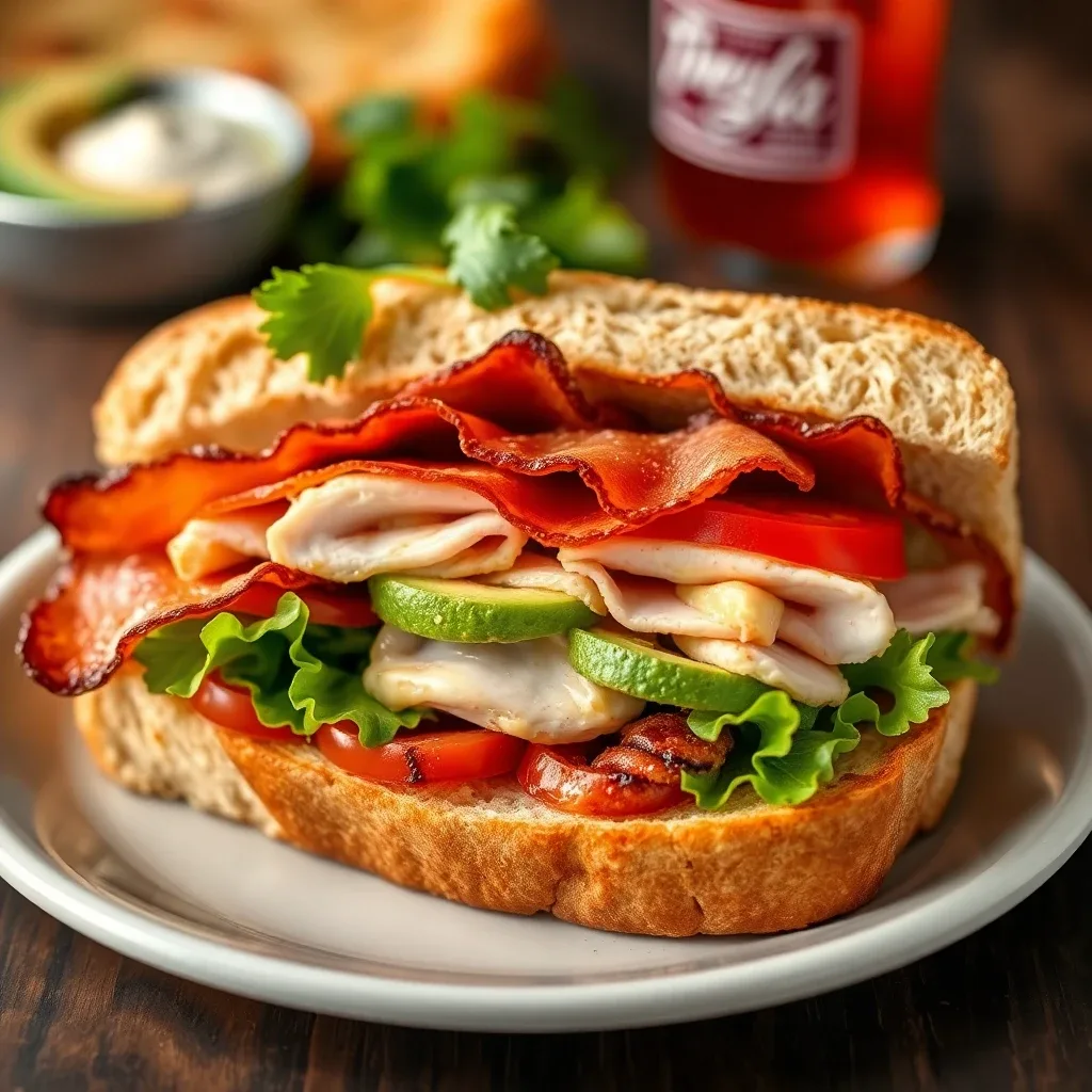 Texas Turkey Club Sandwich